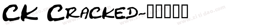 CK Cracked字体转换